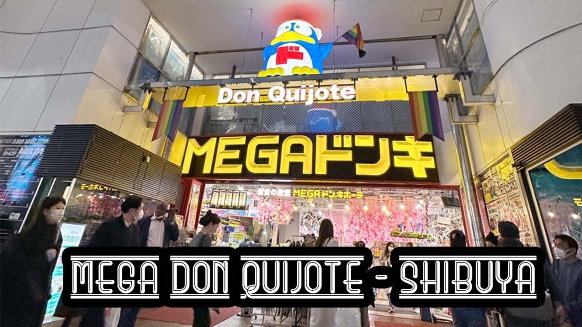 Walking Tour in MEGA Don Quijote Shibuya Honten Walking Tour in MEGA Don Quijote Shibuya Honten