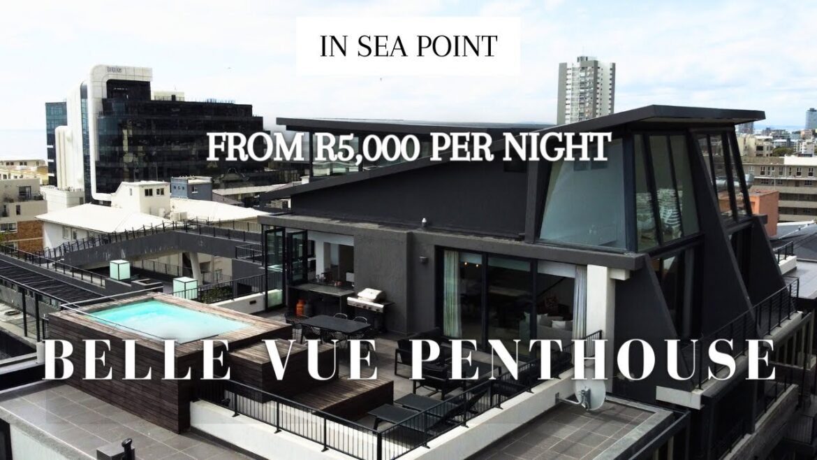 From R5,000 PER NIGHT stay at the GORGEOUS BELLE VUE PENTHOUSE, A 3 Bedroom Penthouse in SEA-POINT From R5,000 PER NIGHT stay at the GORGEOUS BELLE VUE PENTHOUSE, A 3 Bedroom Penthouse in SEA-POINT
