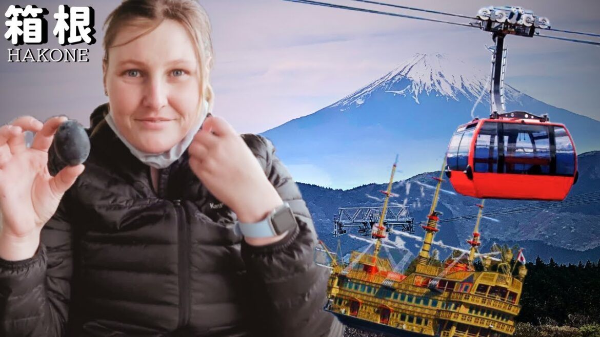ALONE in HAKONE | black egg, pirate ship, onsen