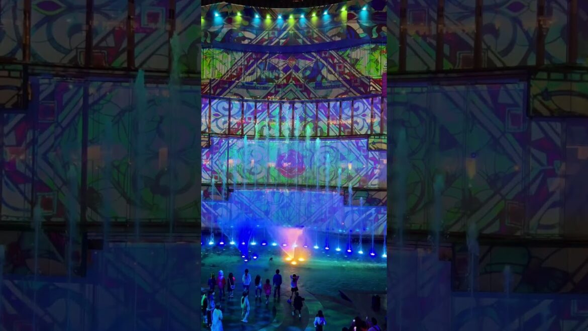 Wonderful Canal City Fountain Show🇯🇵#japan #fukuoka