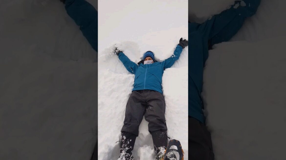 Snow Angels in Sapporo, Japan: A Winter Wonderland Adventure! #japan #shorts #japantravel #viral