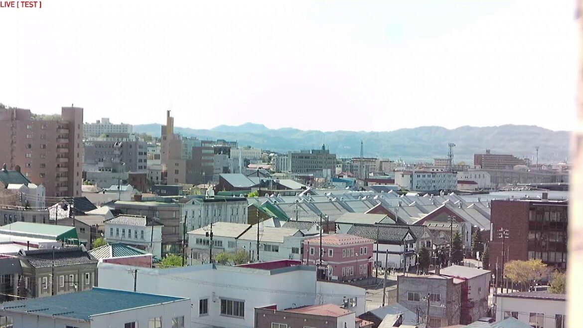 【ライブカメラ】北海道 函館 金森赤レンガ倉庫 方面 / Hokkaido Hakodate Kanamori Red Brick Warehouse [LIVE]