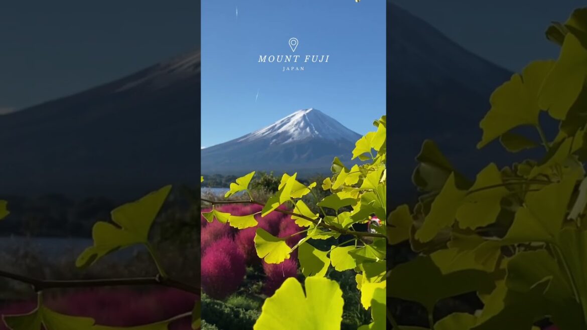 📍 Mount Fuji, Japan