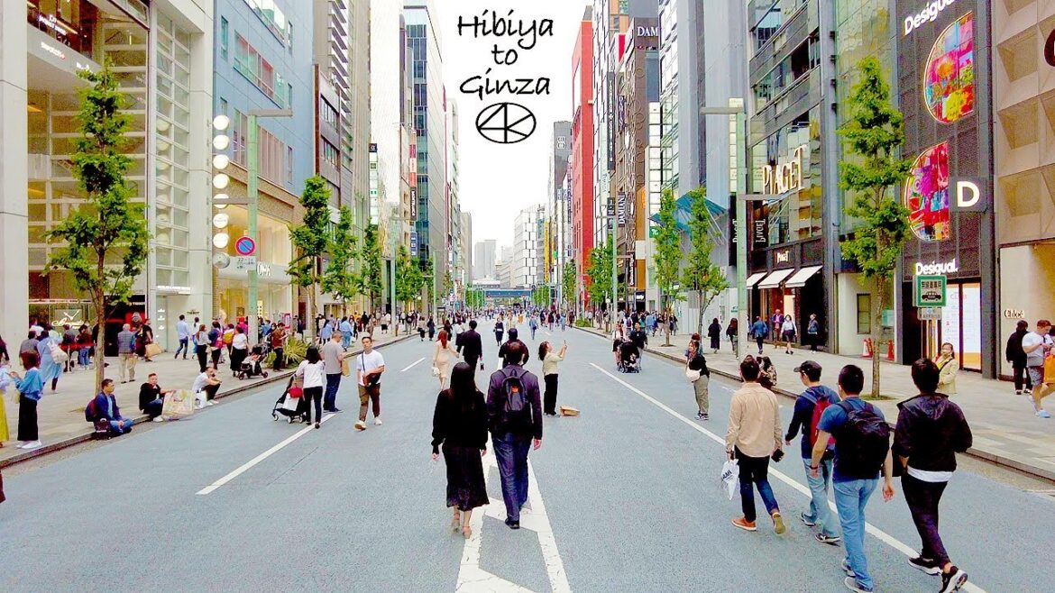 4K【GW初日散歩】日比谷から銀座へ 2023 東京 Japan