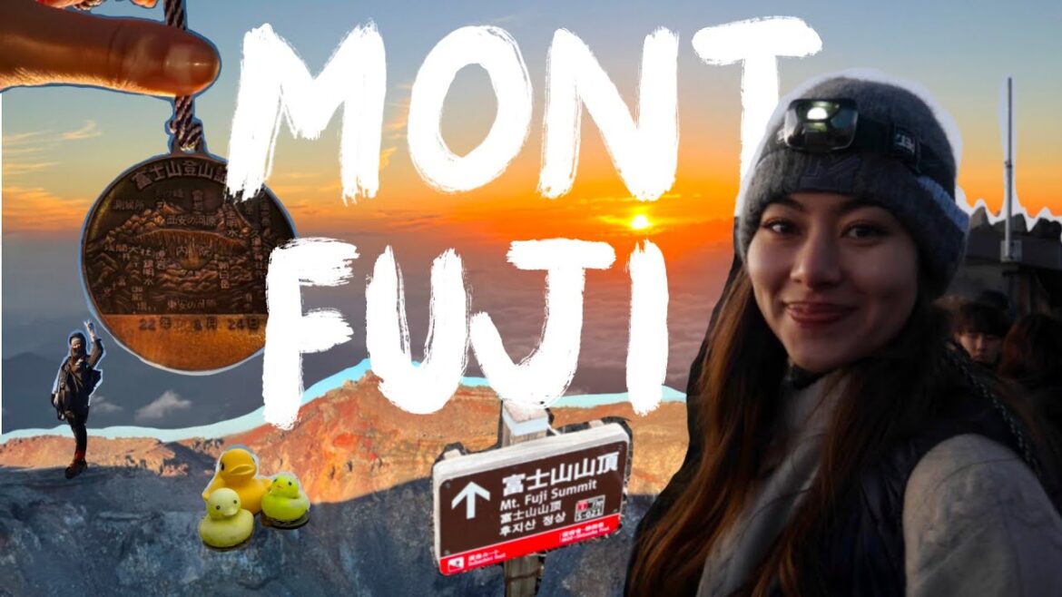 On l'a fait ! Gravir le Mont Fuji pour mon anniversaire