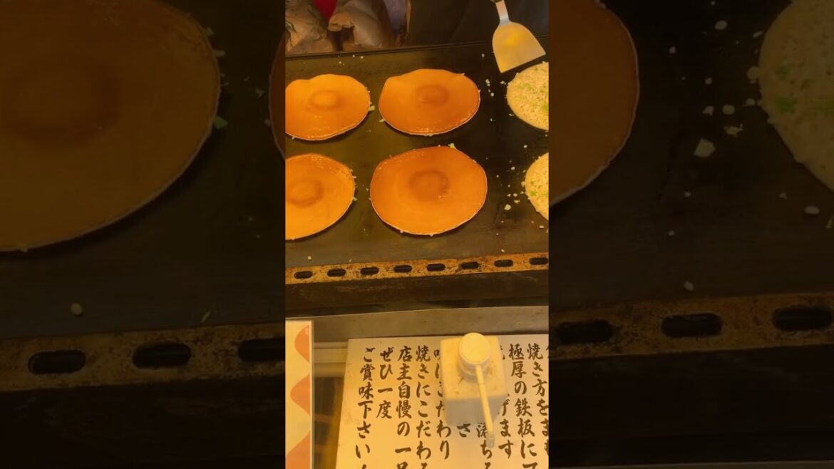 Japanese Street food🤤😋屋台はしまき🥢