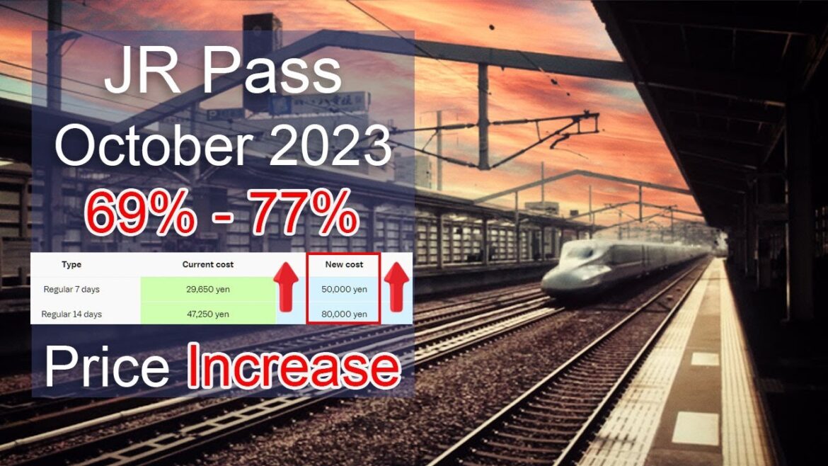 JR Pass October 2023 70% Price Hikes