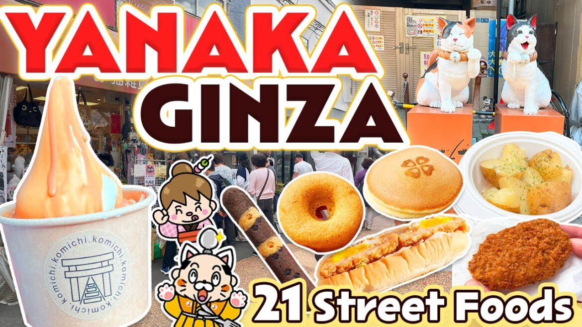 Yanaka Ginza Tokyo Street Food Tour / Japan Local Travel Vlog Yanaka Ginza Tokyo Street Food Tour / Japan Local Travel Vlog