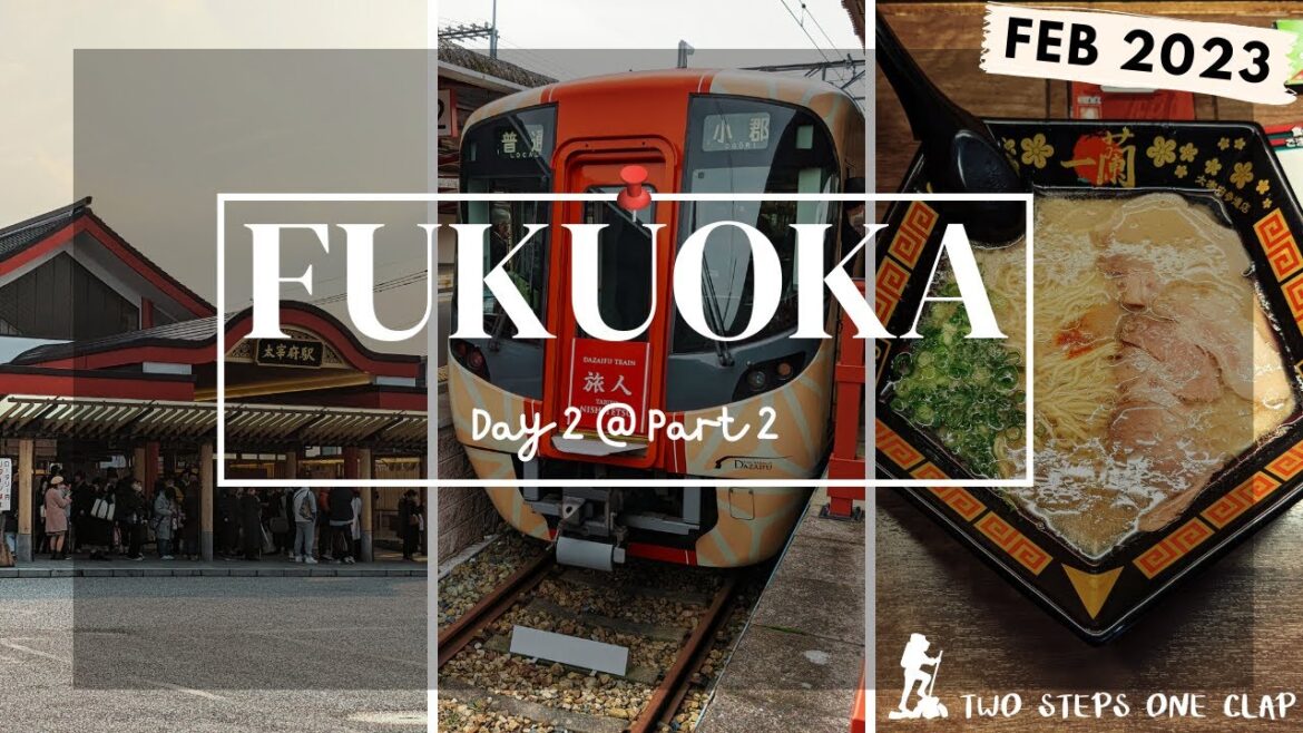 [字幕]福岡旅遊Feb 2023| Day2 @ Part2 | 太宰府 ~ 旅人列車 ~ 一蘭拉麵
