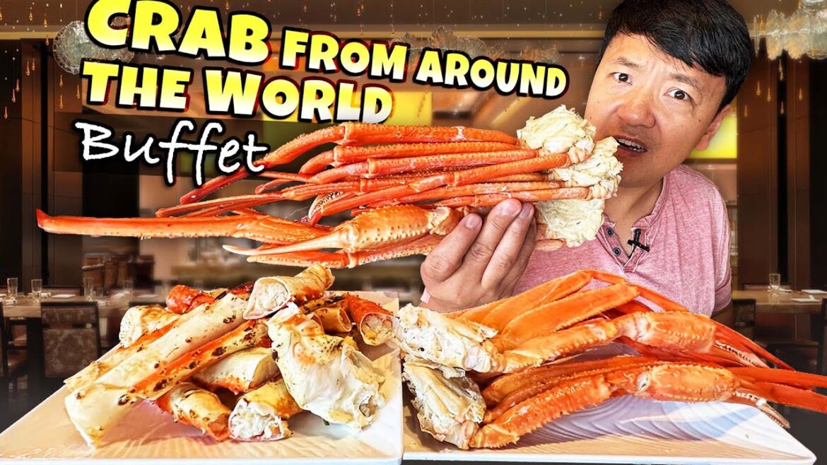 UNLIMITED “Crab from Around the World” BREAKFAST BUFFET with KING CRAB TEMPURA at Tokyo Japan