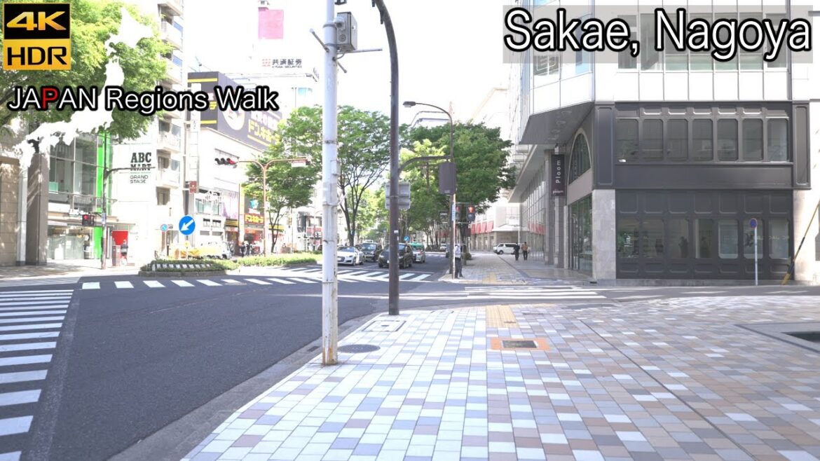 Otsu dori St in the morning | Naka Ward ,Nagoya | 4K HDR | 愛知県名古屋市大津通