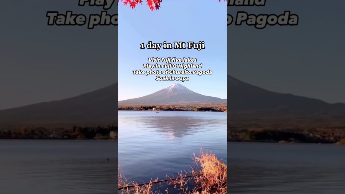 8 days itinerary for Japan✈️