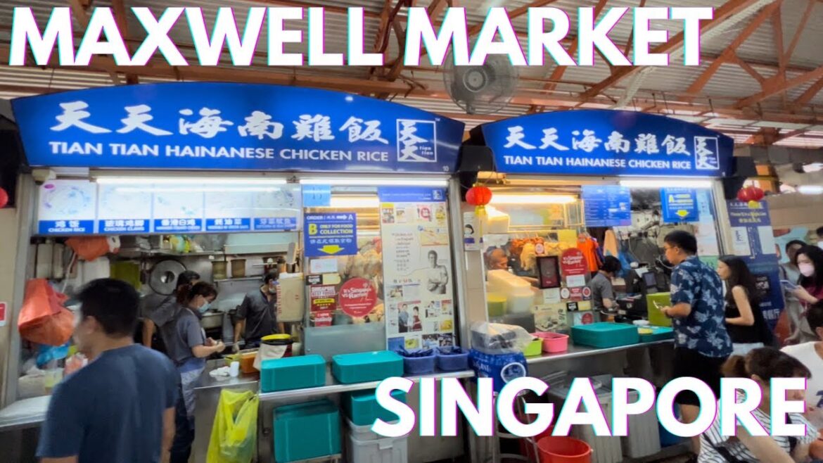 3 Best Food to Eat at Maxwell Market Singapore