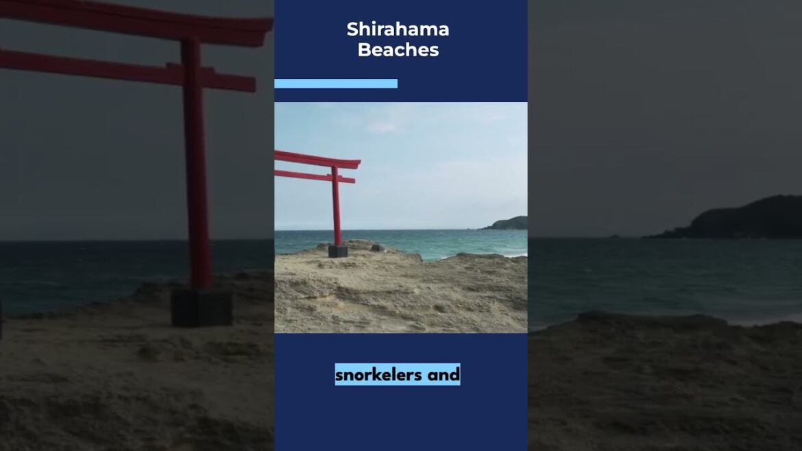 ✅ Relaxing on the Pristine White Sands of Shirahama Beach in Japan