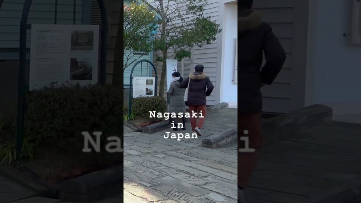exploring famous tourist spots in nagasaki, japan  #shorts