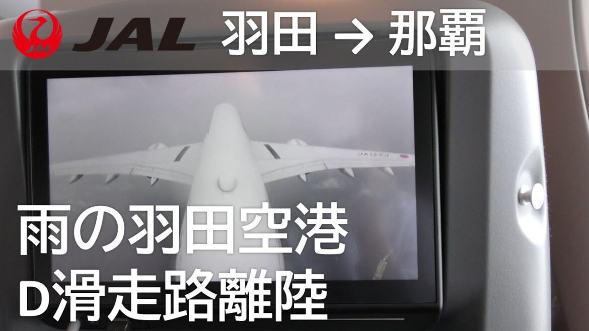 【雨の羽田空港D滑走路離陸】JAL915便 羽田空港→那覇空港 Takeoff at Haneda Airport 【雨の羽田空港D滑走路離陸】JAL915便 羽田空港→那覇空港 Takeoff at Haneda Airport