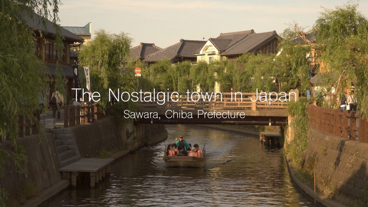 【The Nostalgic old town in japan】Sawara,Katori City,Chiba Prefecture
