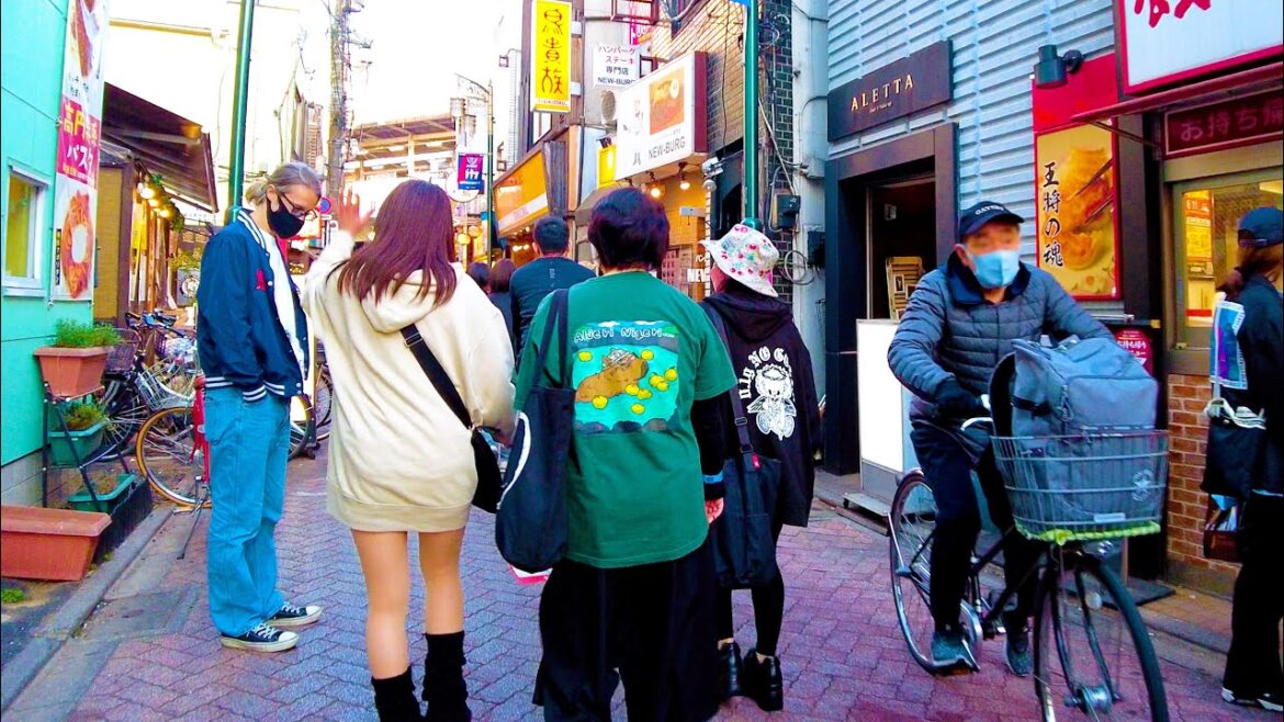 Koenji in Tokyo🐶🍻Let's find exciting miscellaneous goods♪💖4K ASMR non-stop 1 hour 02 minutes