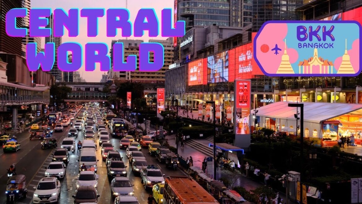 Exploring Bangkok, Central World, Siam Paragon, Siam Square, Pathum Wan area, Thailand