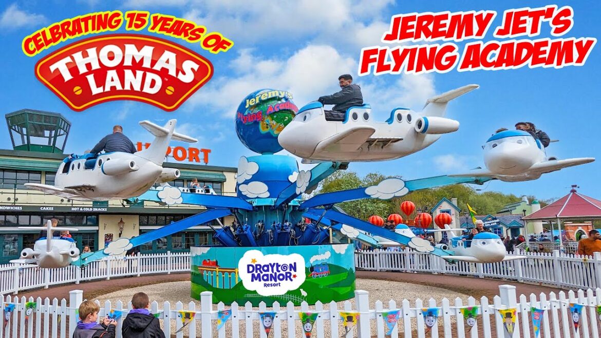 Jeremy Jet's Flying Academy in Thomas Land at Drayton Manor (May 2023) [4K]