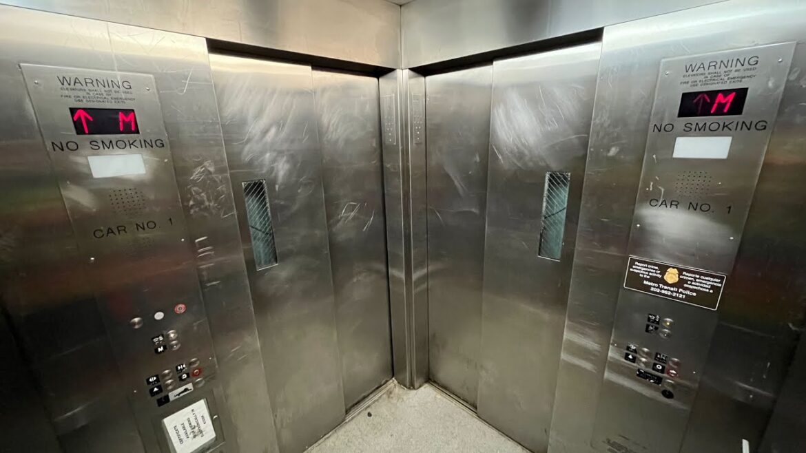 Elevator with SIDE DOOR at DuPont Circle Metro Station with Train Ride! Elevator with SIDE DOOR at DuPont Circle Metro Station with Train Ride!