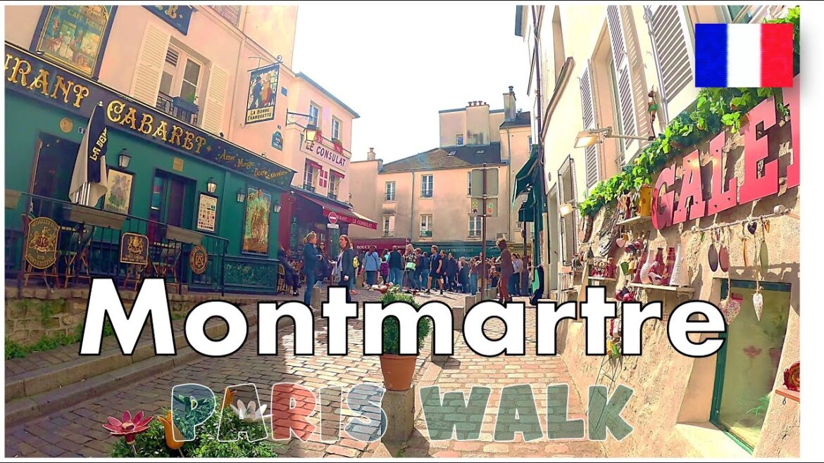 Montmartre Walking Tour, Montmartre, Paris France ! 🇨🇵 Walking Tour, Paris in 4K✨
