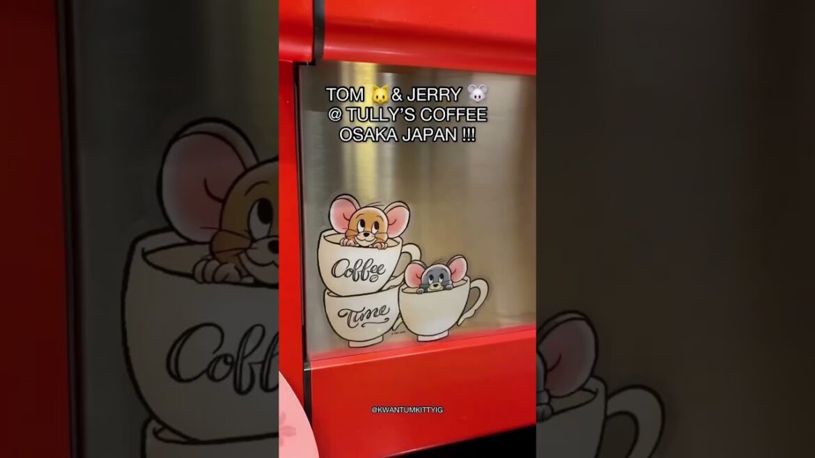 During our Osaka trip, we were surprised to see Tom & Jerry @Tully’s, one of our favourite cafes.