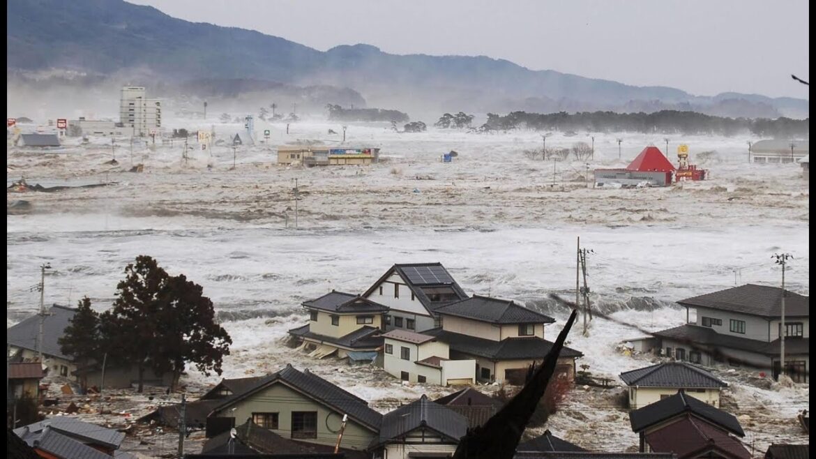 Japan Tsunami in Southern Regions of Iwate Prefecture