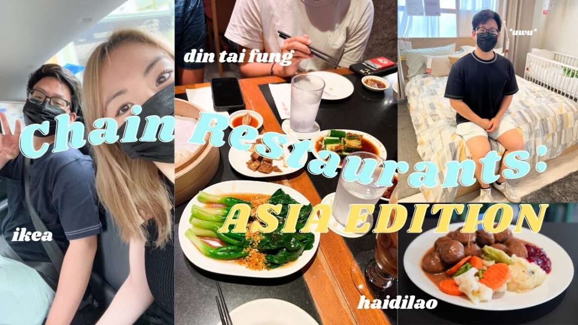 Eating at Chain Restaurants π | Haidilao, Din Tai Fung, and IKEA! Eating at Chain Restaurants π | Haidilao, Din Tai Fung, and IKEA!