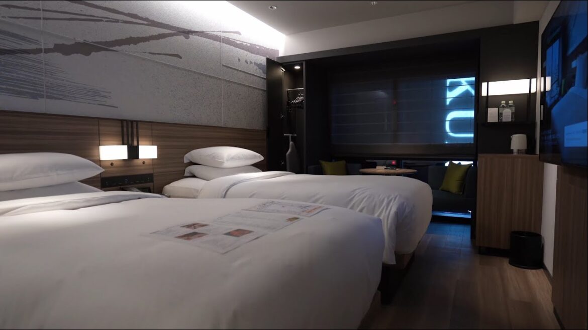 Courtyard by Marriott Osaka Honmachi - Ambitious Double [2023 Room Tour in 4K]