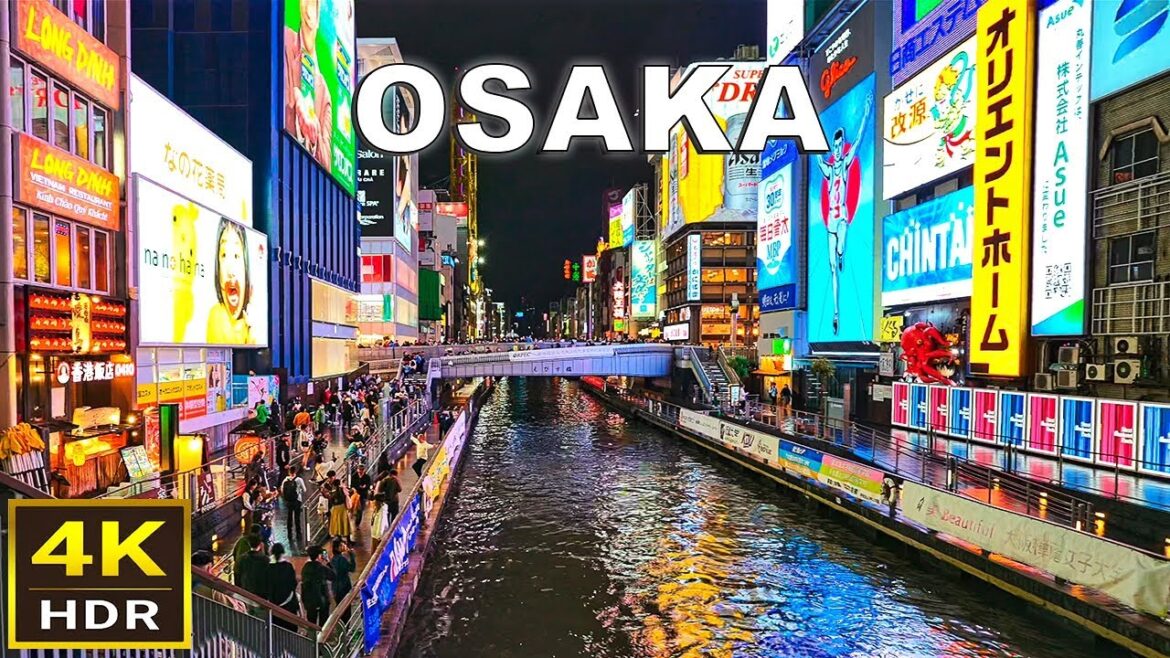 (4K HDR) Osaka, Japan Narrated Night Walk – April 2023 (4K HDR) Osaka, Japan Narrated Night Walk - April 2023