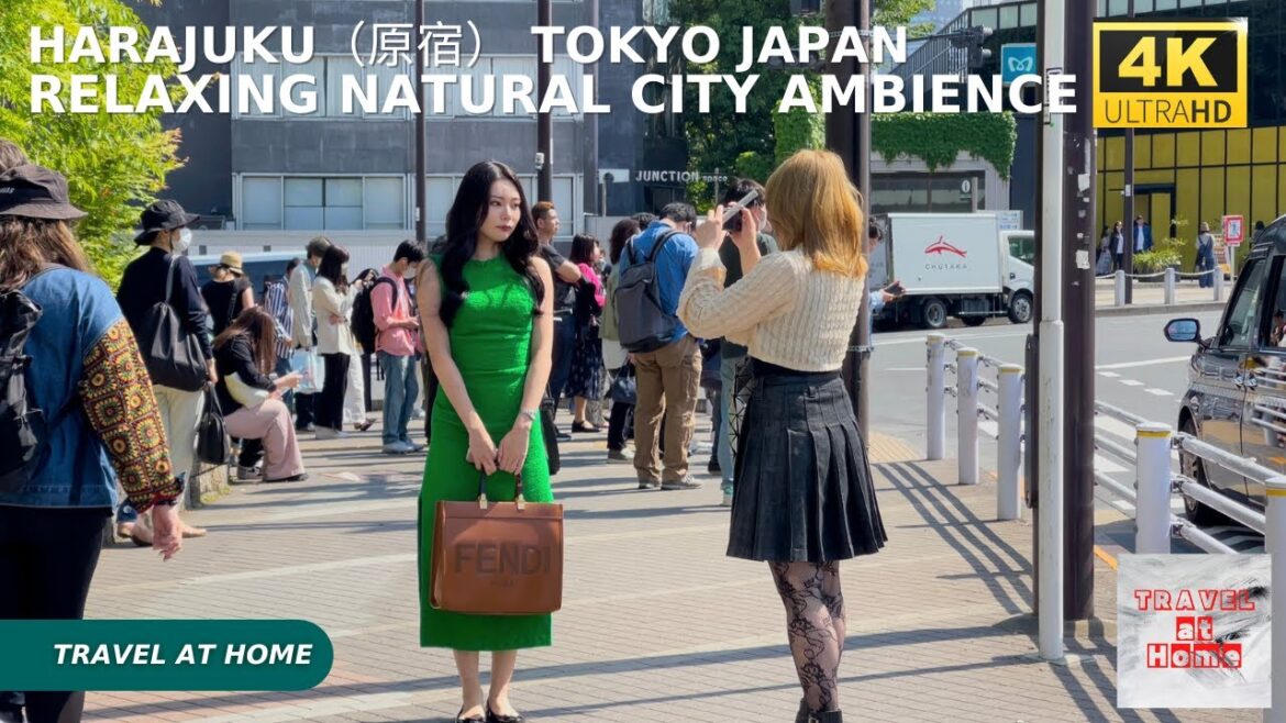 4k hdr japan travel | Walk in Harajuku(原宿)Tokyo japan | Relaxing Natural City ambience 4k hdr japan travel | Walk in Harajuku(原宿)Tokyo japan | Relaxing Natural City ambience