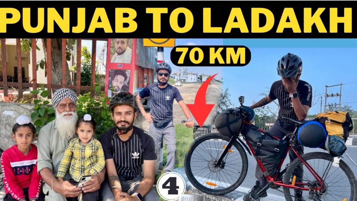 कब्रिस्तान में सोना पड़ा 😱 || PUNJAB TO LEH LADAKH || #ladakhoncycle #ladakh #viral #youtubeindia