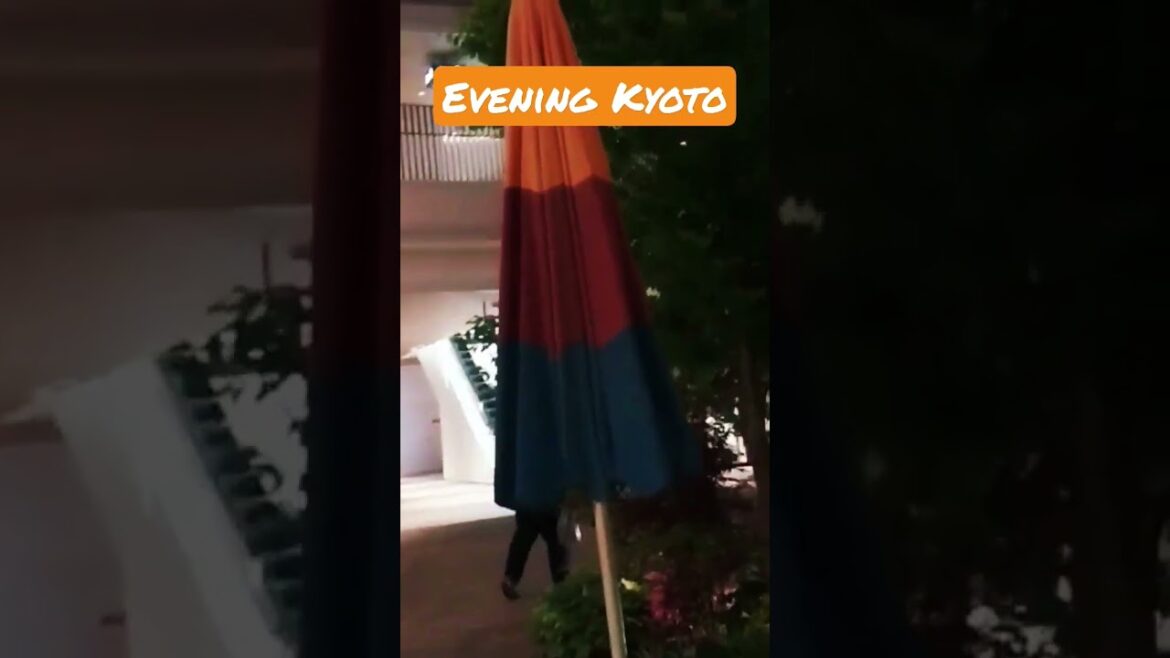 Unveiling the Hidden Gems of Kyoto's Evening Scene #japan