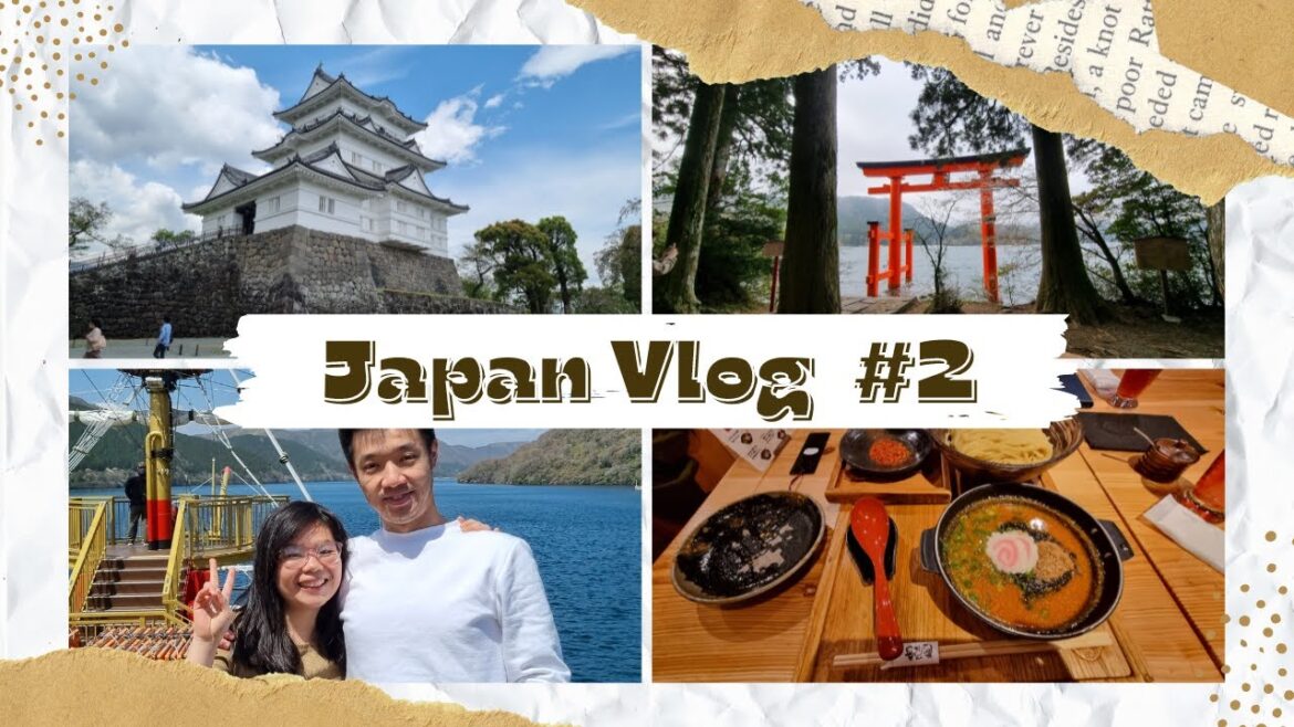 We go to Odawara and Hakone | Spring in Japan | Japan Vlog #2