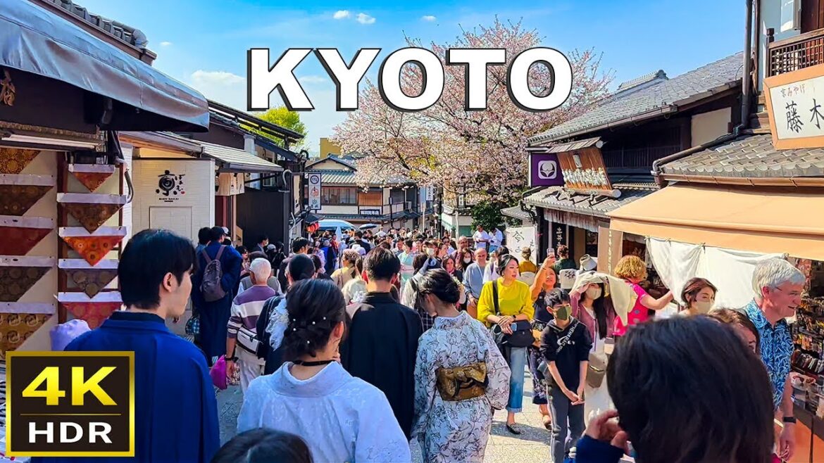 [4K HDR] Kyoto Walking Tour | Kyoto, Japan | 2023