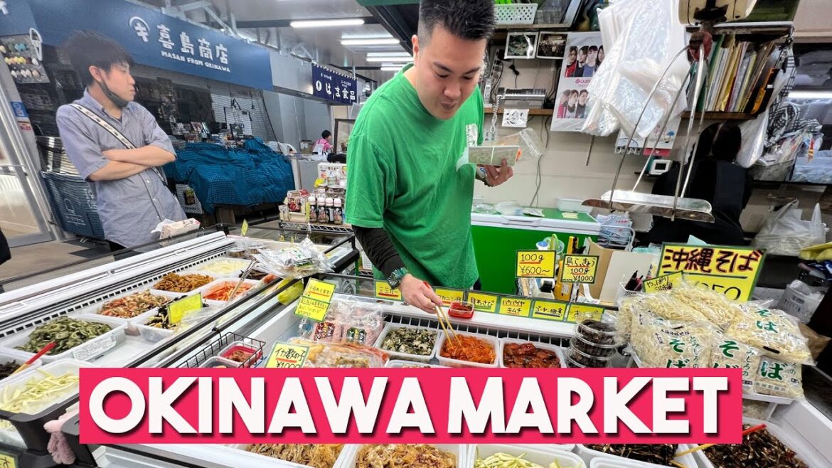 Visit to the NEW Makishi Market | Biggest Market in Okinawa
