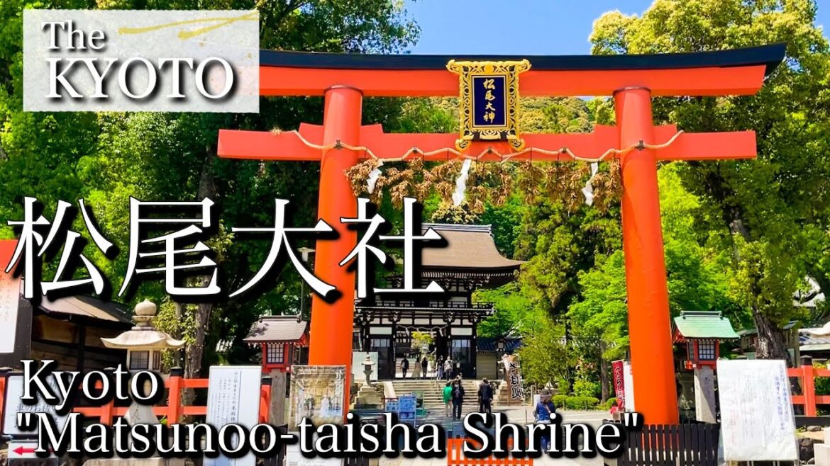[京都|Kyoto]パワースポット松尾大社を散策、京都最古の神社の一つを巡る｜Kyoto "Matsunoo-taisha Shrine" Walking Tour(Vlog)
