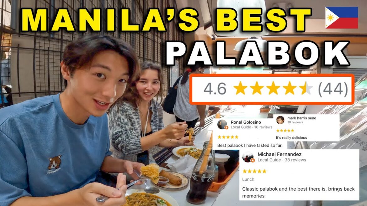 Eating at Manila’s Best Reviewed Palabok Restaurant on Google Map π΅π Eating at Manila's Best Reviewed Palabok Restaurant on Google Map π΅π
