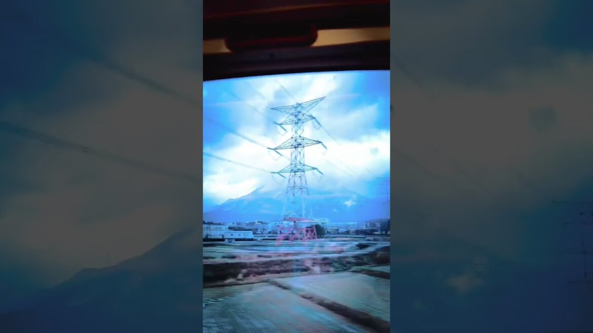 Incredible Japan High speed Shinkansen /Mt Fuji view/Bullet train/kobetrip#shortfeed #shorts #speedy