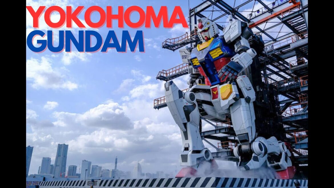 [4K WALK JAPAN ASMR] Unveiled: The Mysterious Gundam Yokohama!
