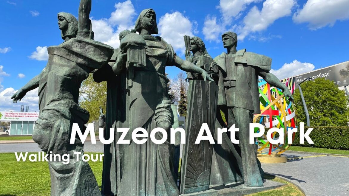 Muzeon Art Park Walking Tour, Moscow Muzeon Art Park Walking Tour, Moscow