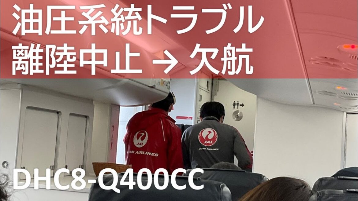 【油圧系統トラブルで欠航/琉球エアコミューターアナウンス】Ryukyu Air Commuter Flight 879 Flight Cancellation Announcement 【油圧系統トラブルで欠航/琉球エアコミューターアナウンス】Ryukyu Air Commuter Flight 879 Flight Cancellation Announcement
