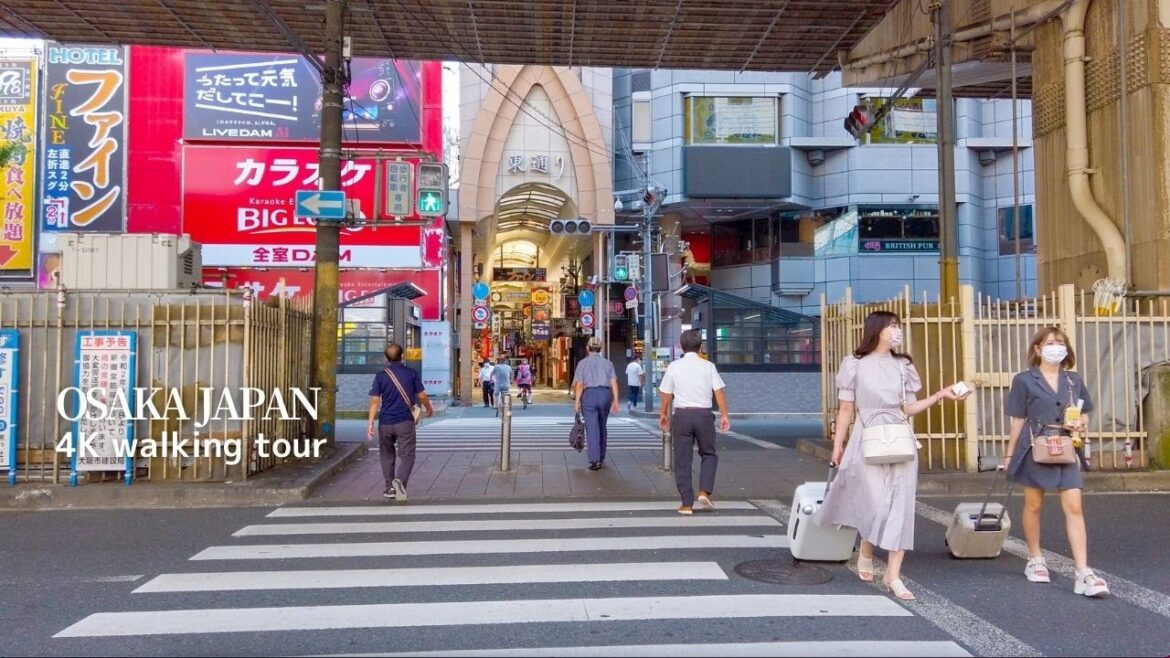 🇯🇵 OSAKA UMEDA Walking Tour in Japan | 4K