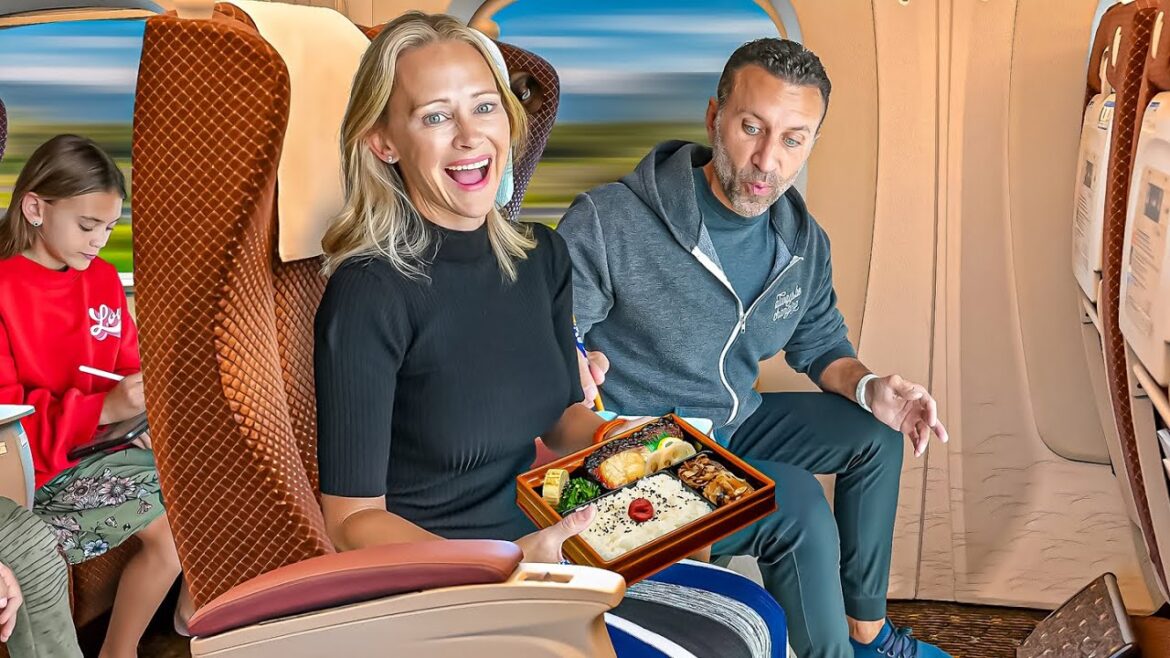 Japan's BULLET TRAIN experience: Tokyo to Kyoto in JR's Green Car Class