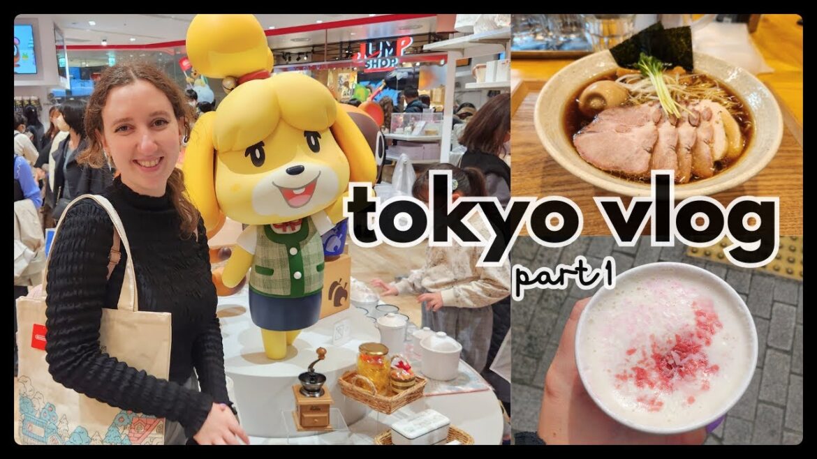 Tokyo Travel Vlog | Nintendo Store, All You Can Drink Sake, Tsukiji Market & Don Quijote