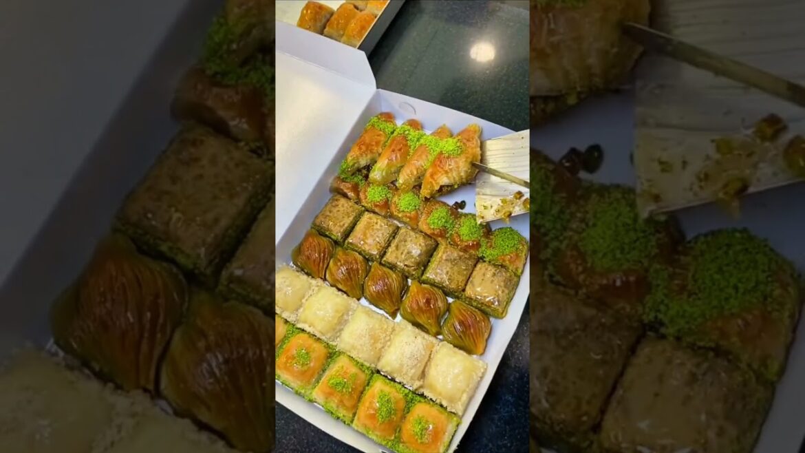 这就是土耳其的甜点！ #streetfood #food #foods #shorts