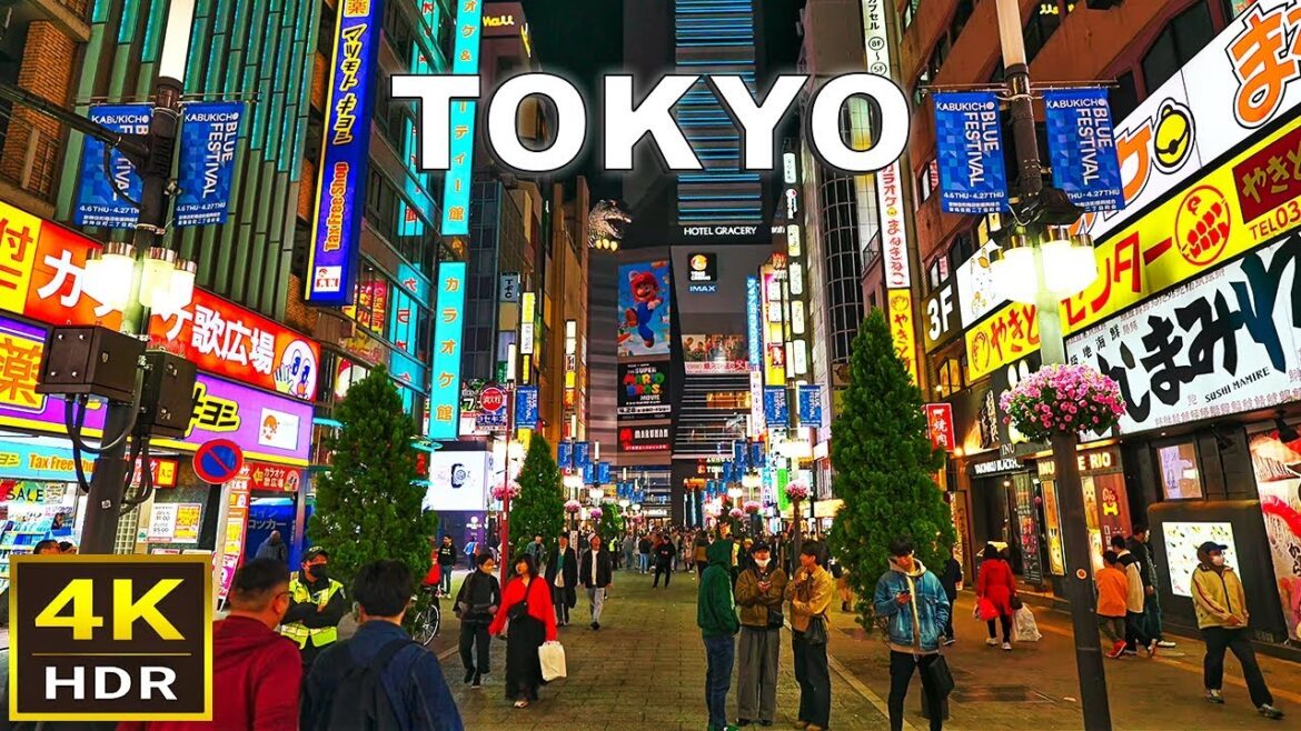 (4K HDR) Tokyo Shinjuku Narrated Night Walk – 2023 (4K HDR) Tokyo Shinjuku Narrated Night Walk - 2023