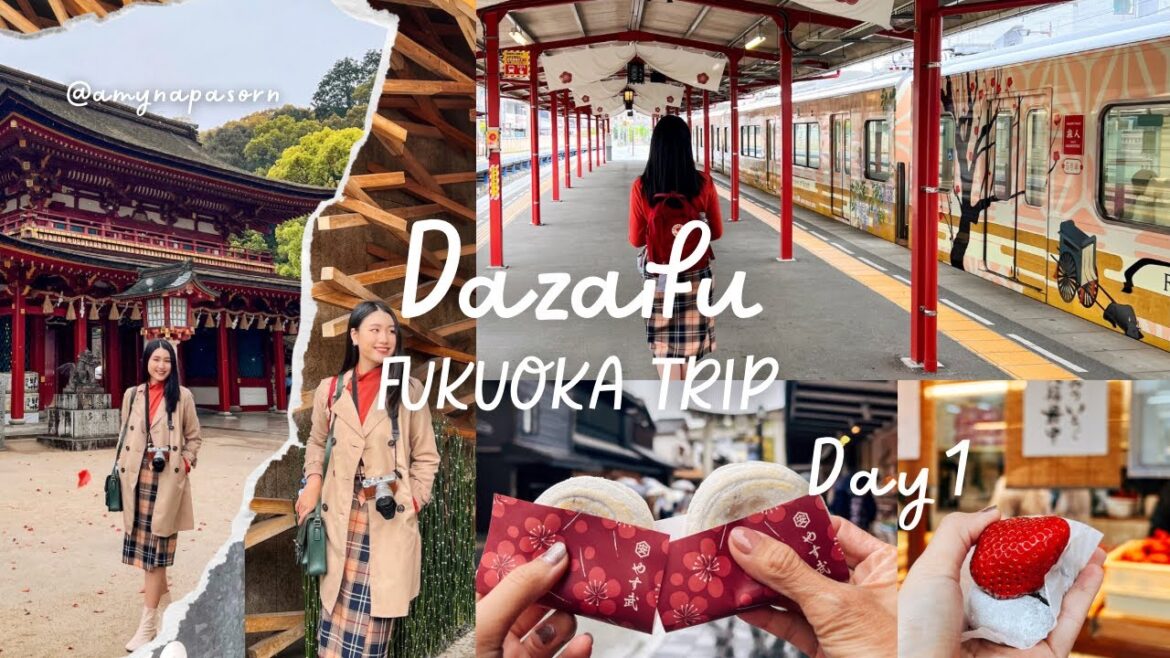 เที่ยวญี่ปุ่น Fukuoka เมือง Dazaifu, Kamado Shrine, รีวิวโรงแรมใกล้ JR Hakata