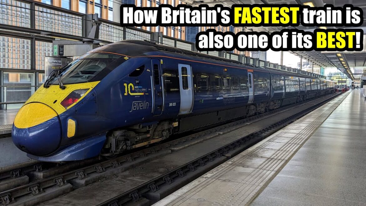 Britain's FASTEST* Train is also one of its BEST! Southeastern's Javelins!